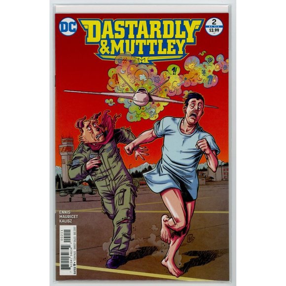 DASTARDLY & MUTTLEY #1, #1 VARIANT, #2, and #2 VARIANT. ©2017 DC Comics, High Gr - Picture 5 of 5